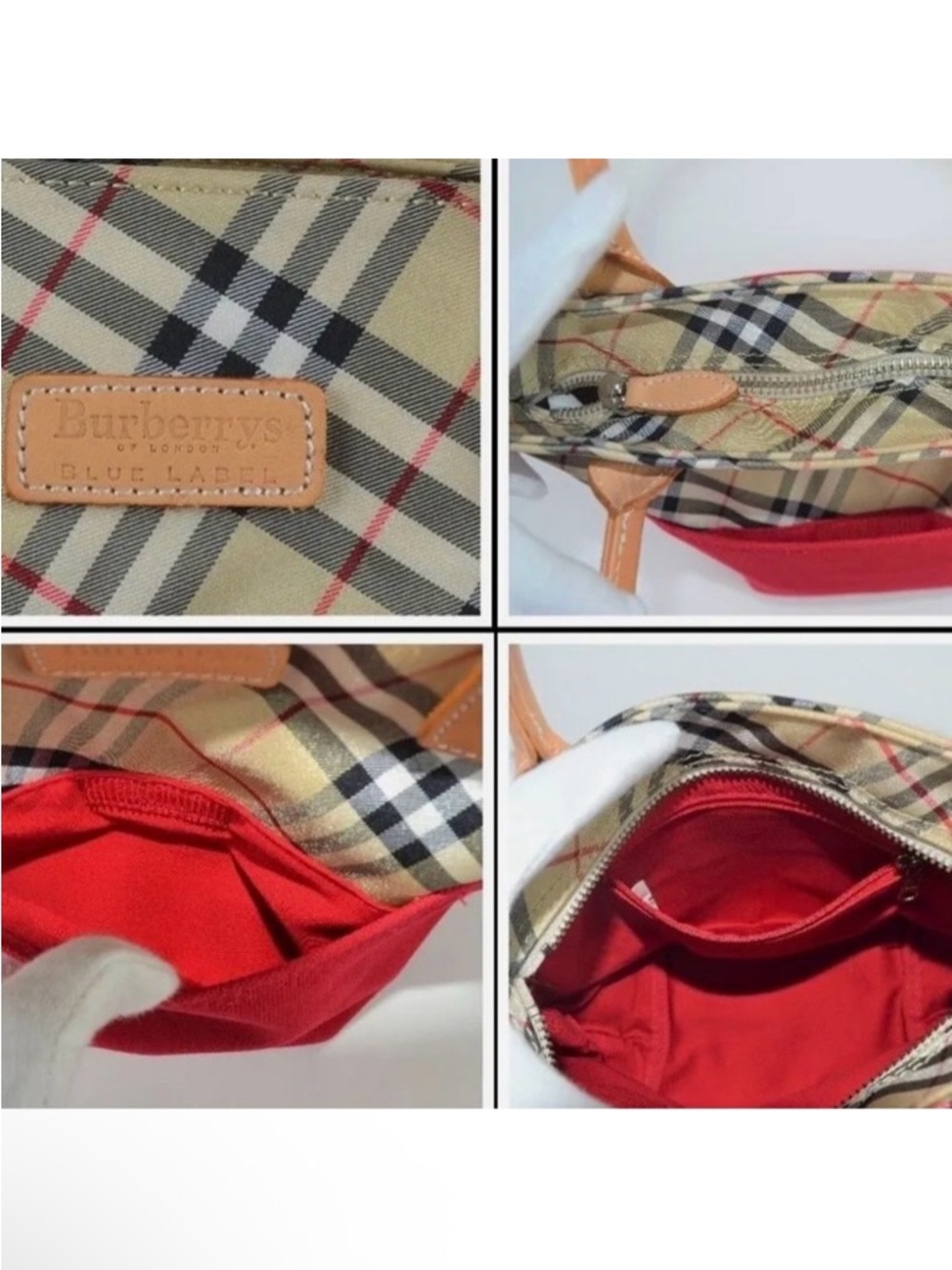 Burberry’s Red Canvas and Vintage Blue Label Japan Exclusive - Picture 6 of 6